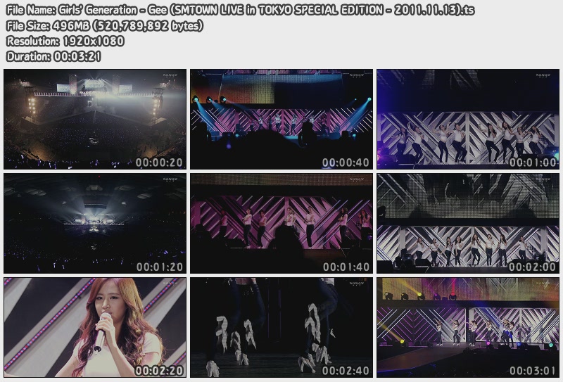 Girls\' Generation - Gee (SMTOWN LIVE in TOKYO SPECIAL EDITION - 2011.11.13).jpg