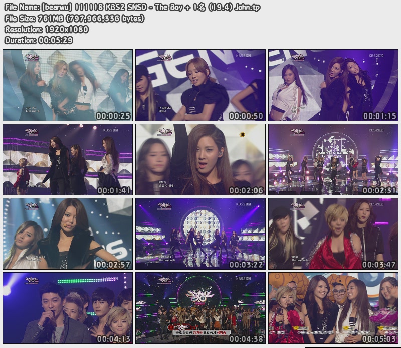 [bearwu] 111118 KBS2 SNSD - The Boy   1名 (19.4) John.jpg