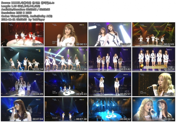 Wonder Girls - Be My Baby   When You Believe 111121 MBC Beautiful Concert2.jpg