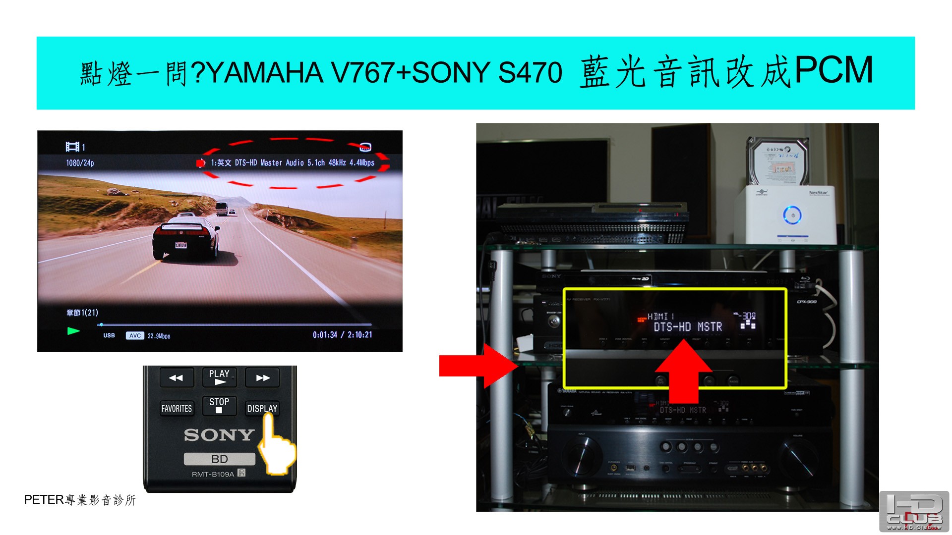 02 點燈一問  YAMAHA V767 SONY S470 藍光音訊改成PCM.jpg