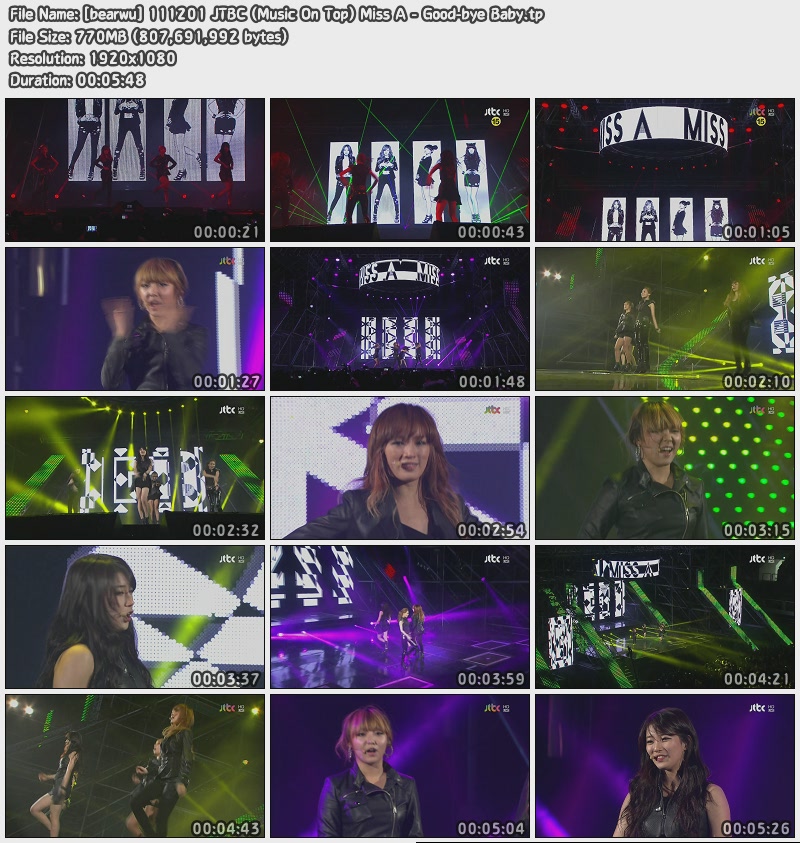 [bearwu] 111201 JTBC (Music On Top) Miss A - Good-bye Baby.jpg