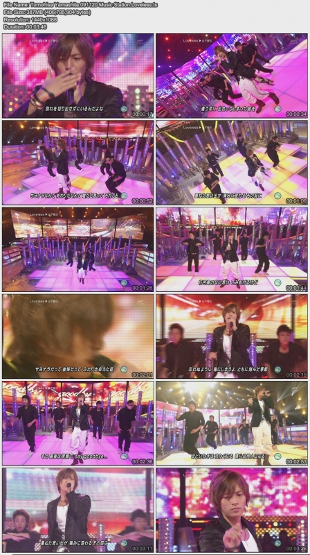 Tomohisa Yamashita.091120 Music Station.Loveless.jpg