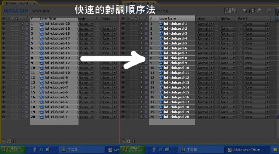 某回.需要將layers順序完全對調
