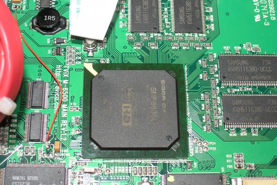 8635晶片可能因工作溫度過高.印刷字體有點模糊