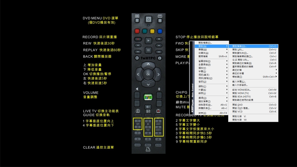 用KMPLAYER來開啟DVD