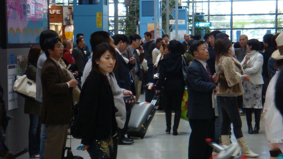 關西機場-接機出口.JPG
