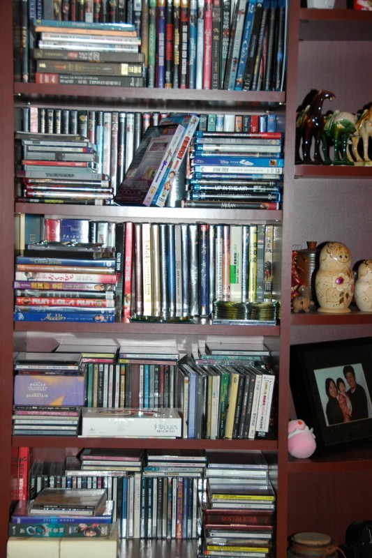 我的DVD/BD/CD架, 太小了. 另一個錯誤.