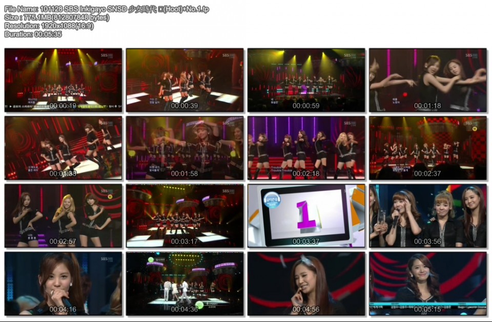 101128 SBS Inkigayo SNSD 少女時代 훗(Hoot) No.1.tp.jpg