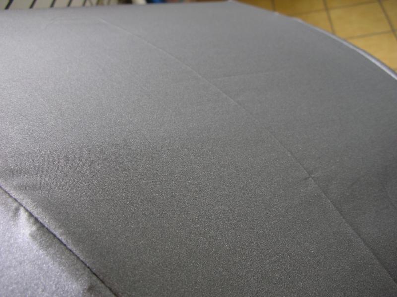 金光閃閃的傘面