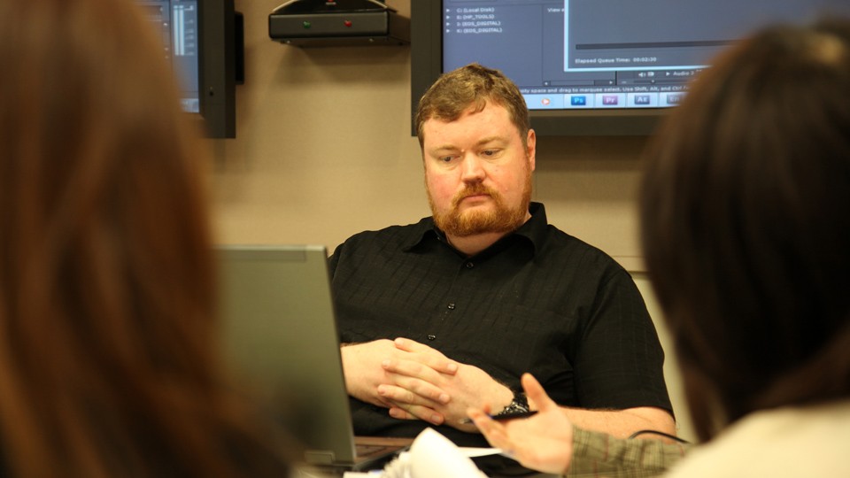 14. Karl 認真的分享及說明.JPG