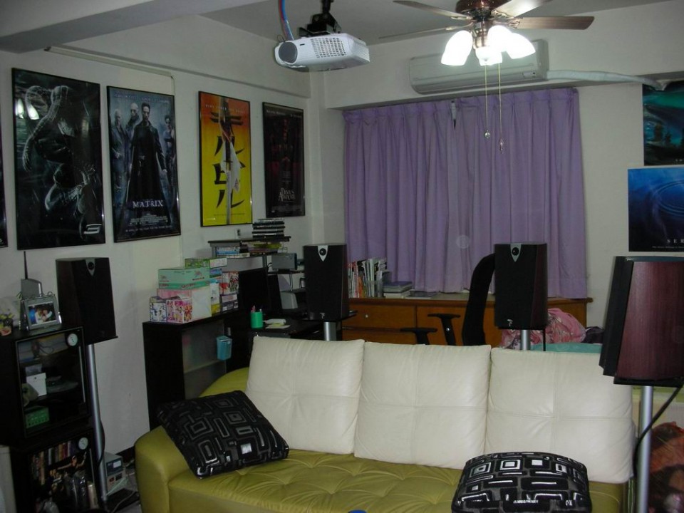 3＋1人座沙發與後環繞