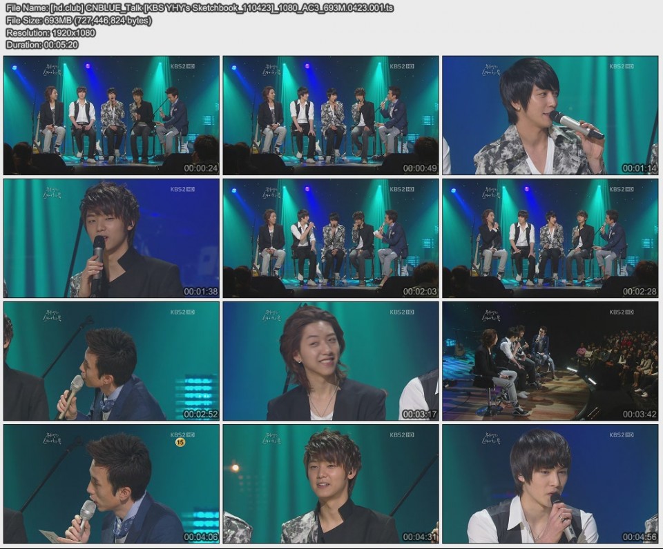 [hd.club] CNBLUE_Talk [KBS YHY\'s Sketchbook_110423]_1080_AC3_693M.0423.001.jpg