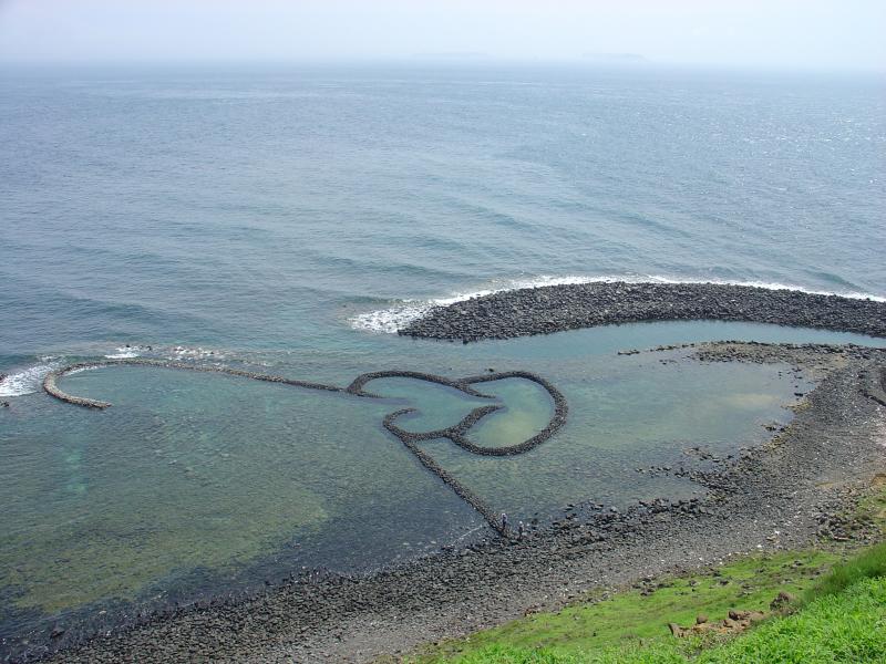 奇景-雙心石滬