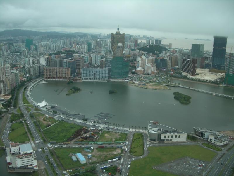 旅遊塔上面拍的眺望