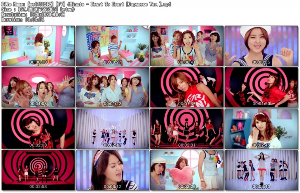 [wei781212] [PV] 4Minute - Heart To Heart [Japanese Ver.].mp4.jpg
