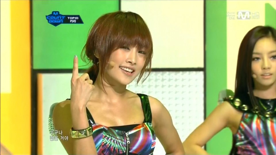 Kara - Step   No.1 110922_Mnet M!Countdown.jpg