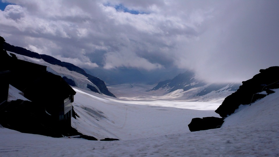 少女峰阿雷奇冰河
