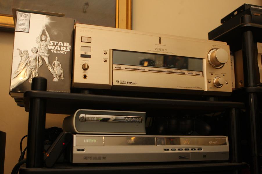 AMP 與360HDDVDROM合影