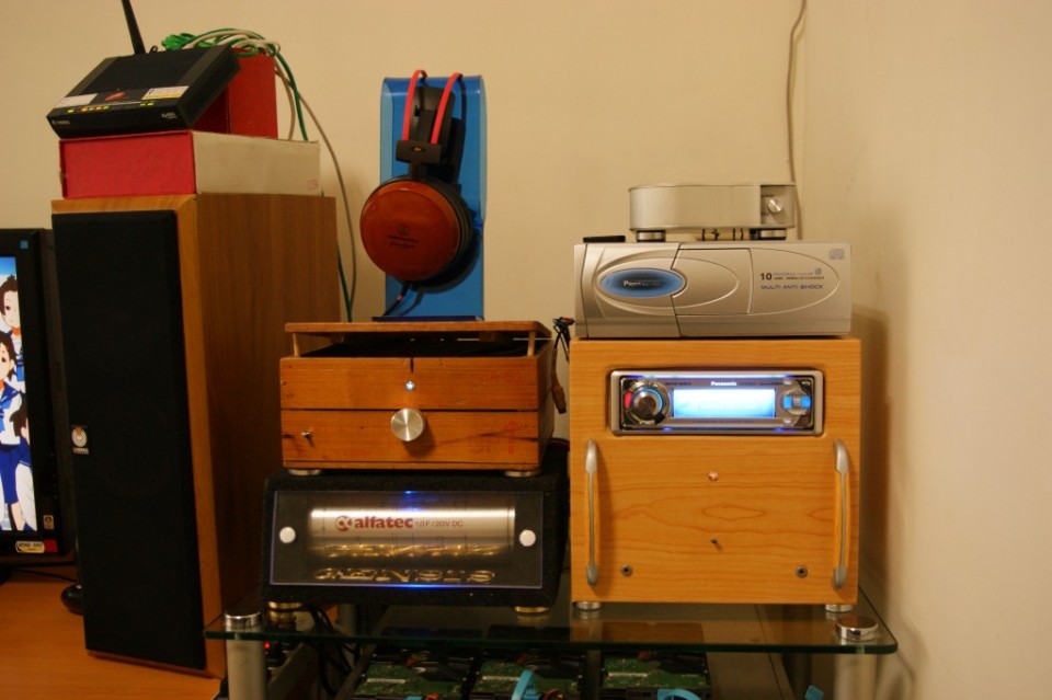 電腦喇叭2.1聲道(英國GENESIS_A類擴大機(吸電大怪獸)配歌蘭帝喇叭一組)(一顆主動式12吋超低音喇叭),有現場  ...