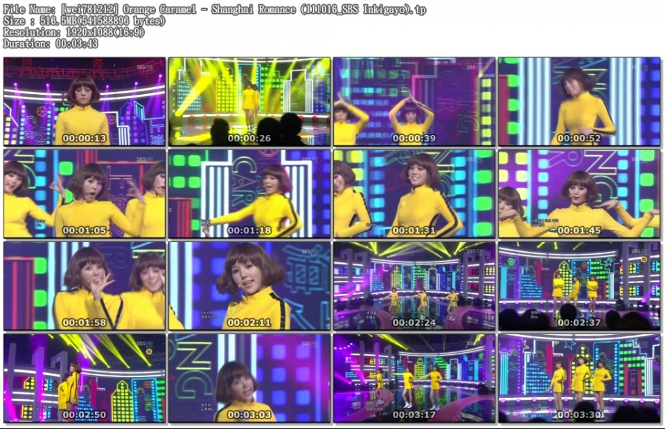 [wei781212] Orange Caramel - Shanghai Romance (111016_SBS Inkigayo).tp.jpg