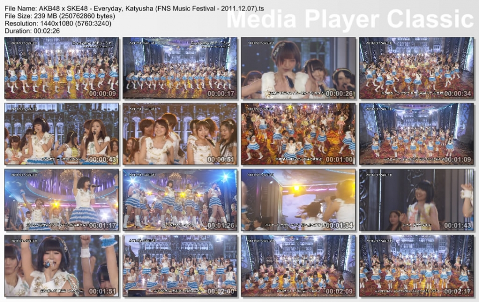 AKB48 x SKE48 - Everyday, Katyusha (FNS Music Festival - 2011.12.07).ts_thumbs_[.jpg