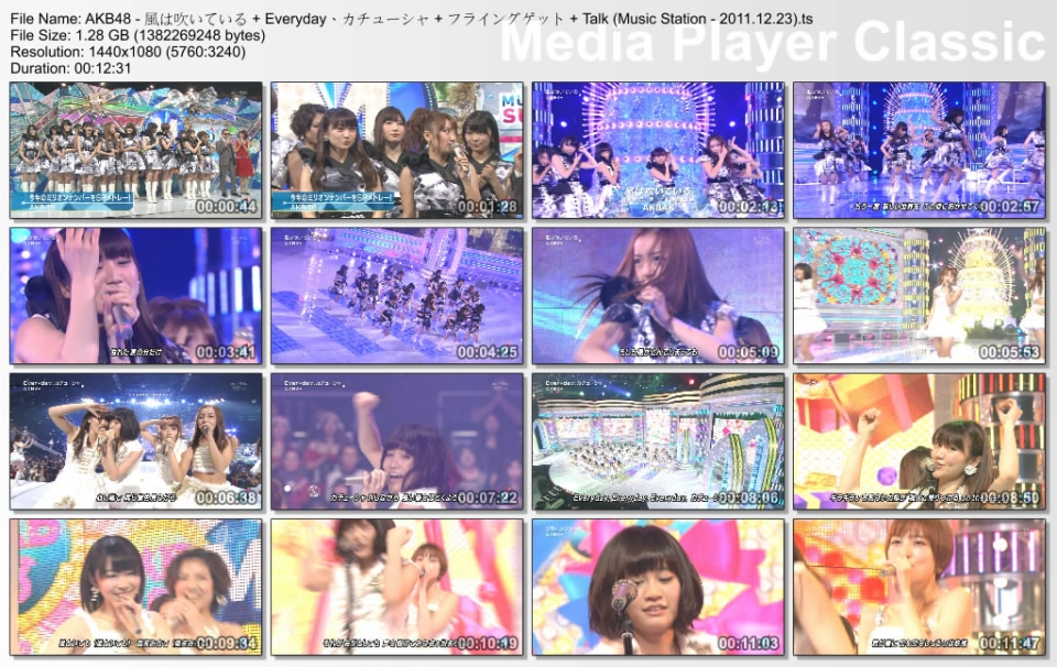 AKB48 - 風は吹いている   Everyday、カチューシャ   フライングゲット   Talk (Music.jpg