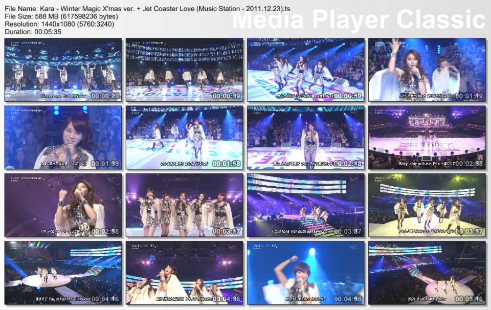 Kara - Winter Magic X\'mas ver.   Jet Coaster Love (Music Station - 2011..jpg
