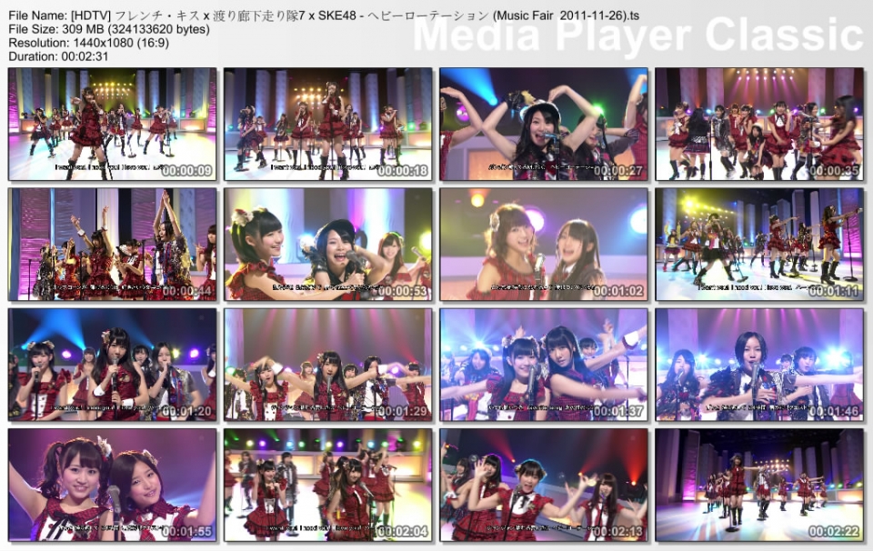 [HDTV] フレンチ・キス x 渡り廊下走り隊7 x SKE48 - ヘビーローテーション (Music Fa.jpg
