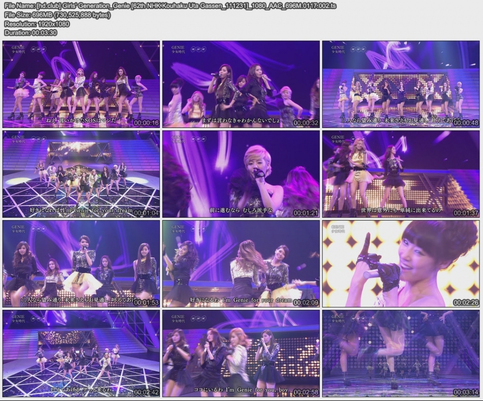 [hd.club] Girls\' Generation_Genie [62th NHK Kouhaku Uta Gassen_111231]_1.jpg