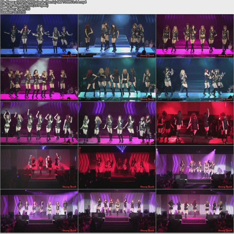 120520 SNSD Genie (Remix)-SM TOWN in LA.jpg