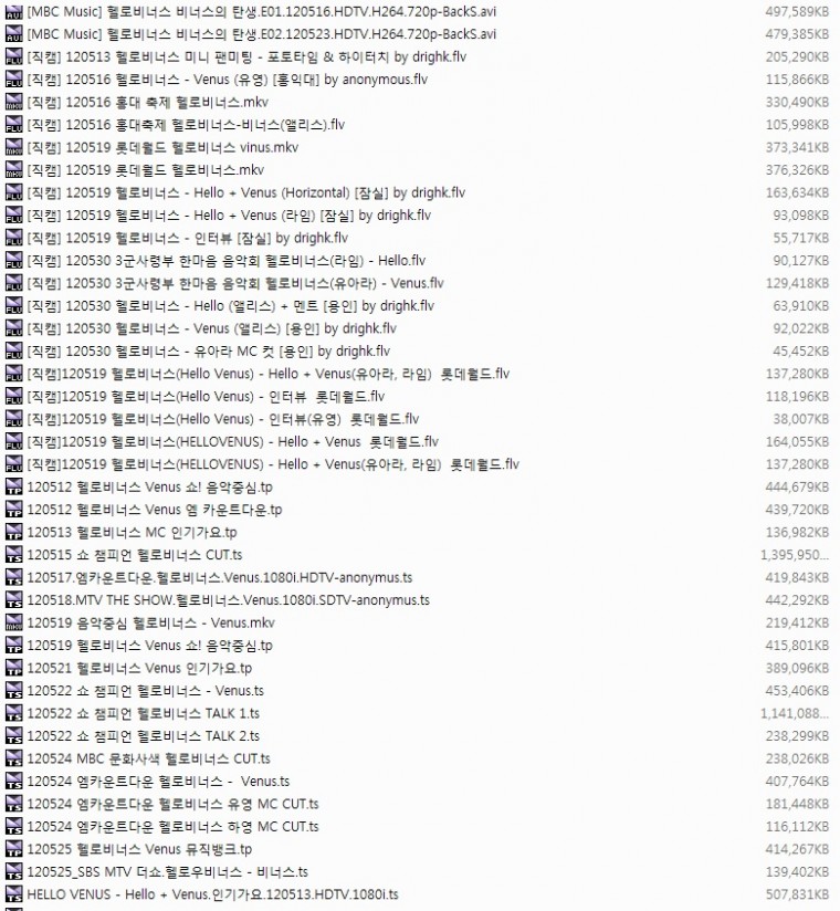 Hello Venus - Venus Live   fancam Collection.jpg