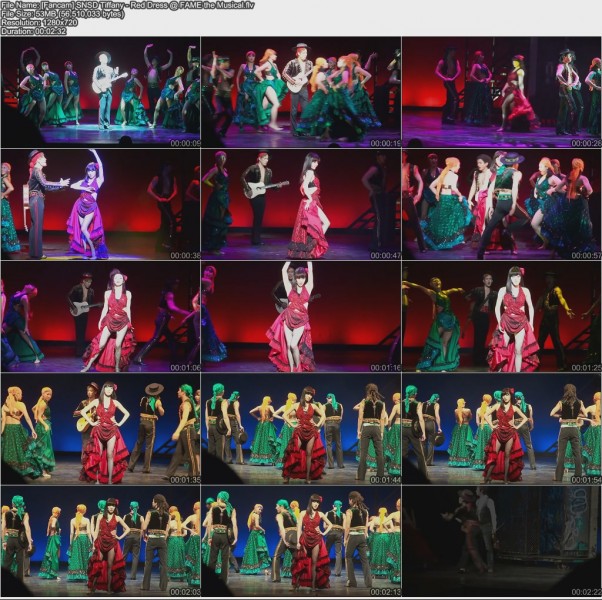 [Fancam] SNSD Tiffany - Red Dress @ FAME the Musical.jpg