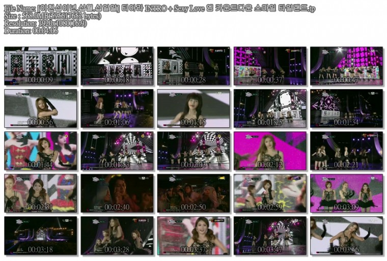[이천십이년.십월.십일일] 티아라 INTRO   Sexy Love 엠 카운트다운 스마일 타일랜드..jpg