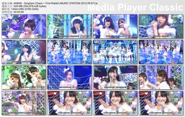 AKB48 - Gingham Check   First Rabbit (MUSIC STATION 2012.09.07).ts_thumbs_[2012..jpg