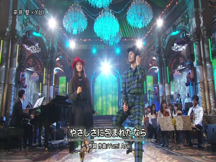[HDTV][1080P] YUI×平井堅 - やさしさに包まれたなら (フジテレビ  FNS歌謡祭  2012-.jpg