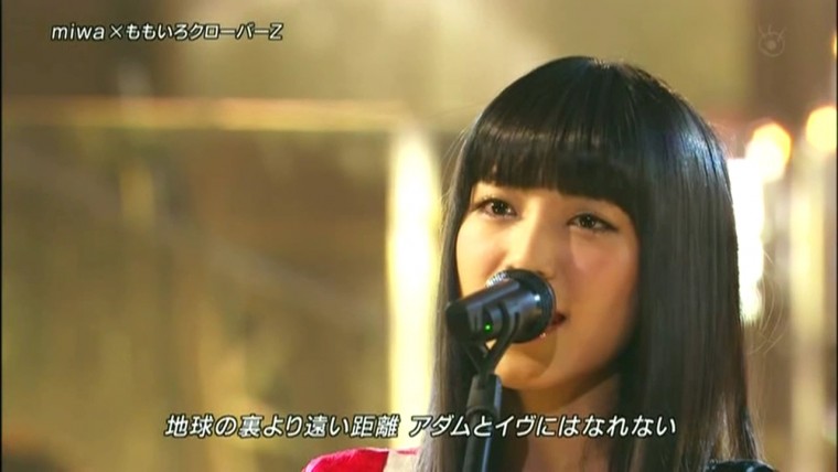 [HDTV][720P] miwa×ももいろクローバーZ - ヒカリヘ (フジテレビ  FNS歌謡祭  2012-1.jpg
