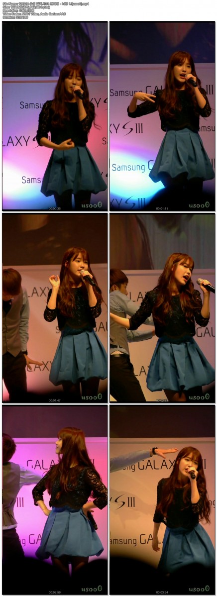 [직캠]삼성 갤럭시S3 팬미팅 아이유-너랑 나.매일음악회 원더걸스 소희(Be By baby).j.jpg