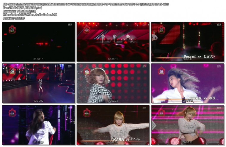 121216.Secret Hyosung x SISTAR Bora x KARA Nicole.Special Stage.2012 K-POP COLLE.jpg