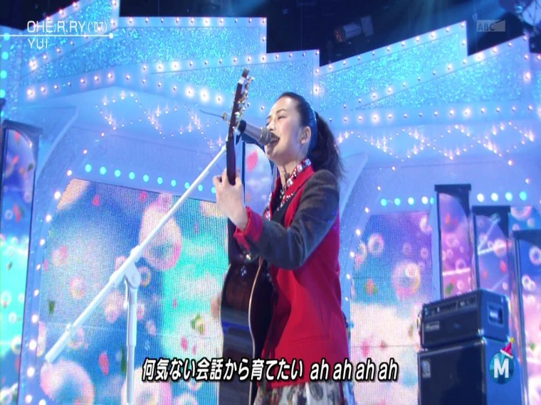 [HDTV][1080P] YUI - CHE.R.RY (Music Station Super Live 2012  2012-12-21).ts_000084057.jpg