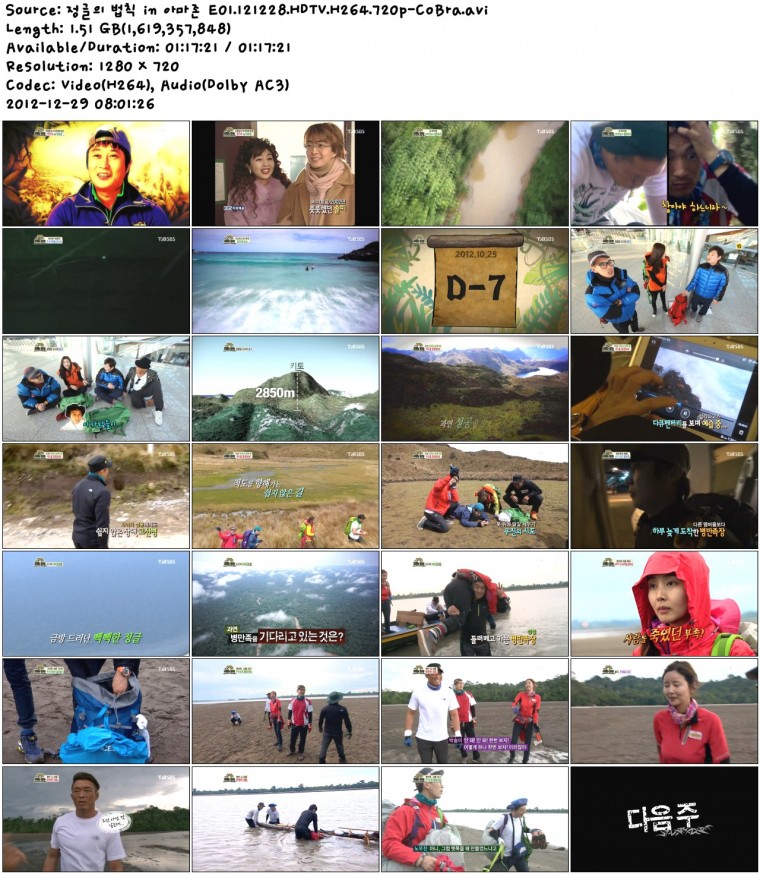 정글의 법칙 in 아마존 E01.121228.HDTV.H264.720p-CoBra.avi.jpg