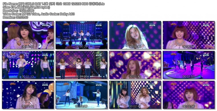 [KP] GIRLS DAY 나를 잊지 마요 1080i 121230 KBS 감동대상.ts.jpg