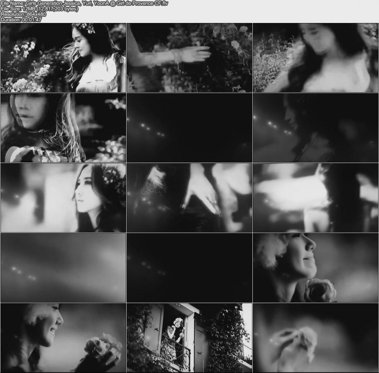Girls Generation Jessica, Yuri, YoonA @ Girl de Provence CF.jpg
