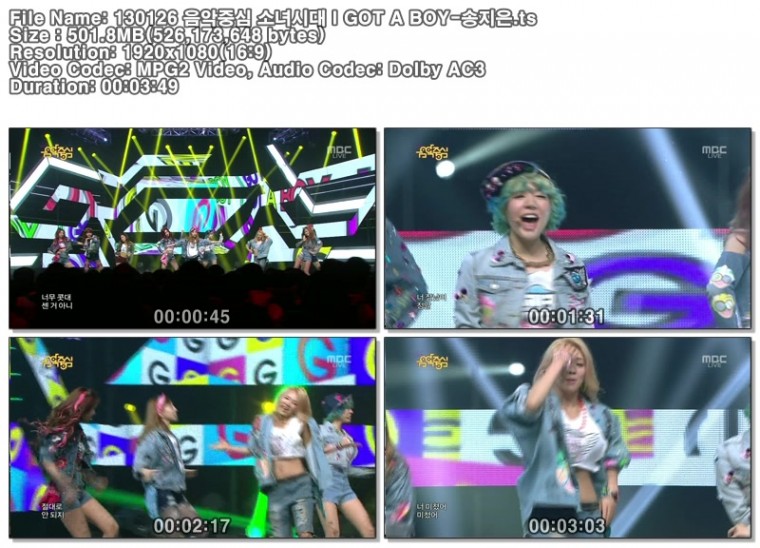 130126 음악중심 소녀시대 I GOT A BOY-송지은.ts.jpg