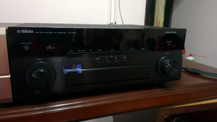 YAMAHA A820 側面