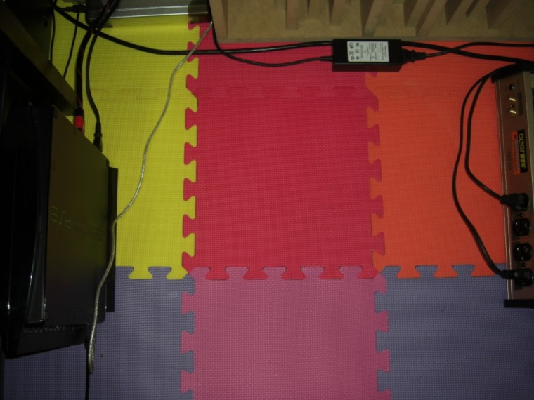 為了迎接它，特地清了個位置