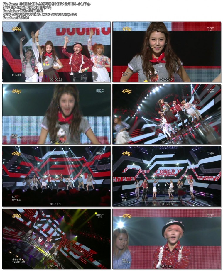 130202 MBC 쇼!음악중심 HDTV 2YOON - 24／7.tp.jpg
