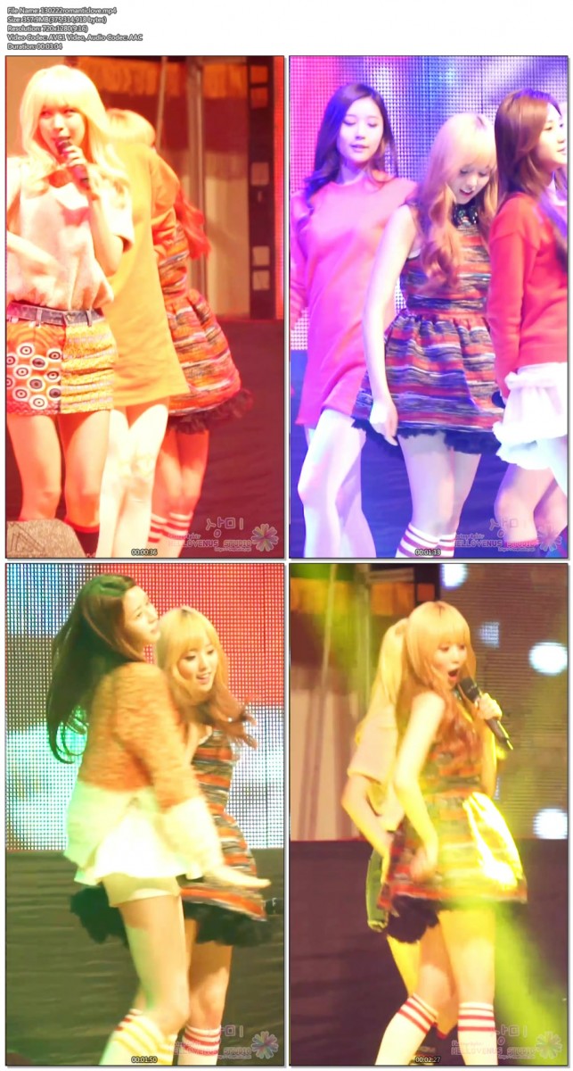 130222 부천대학 OT 헬로비너스 윤조 직캠 by 상미.jpg