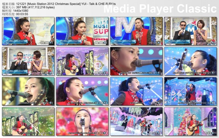 121221 [Music Station 2012 Christmas Special] YUI - Talk & CHE.R.RY.ts_thumbs_[2.jpg