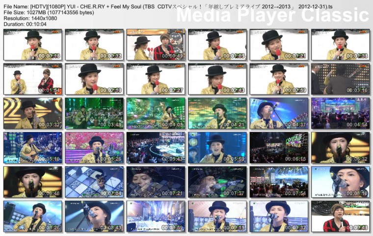 [HDTV][1080P] YUI - CHE.R.RY + Feel My Soul (TBS  CDTVスペシャル！「年越しプレミ.jpg