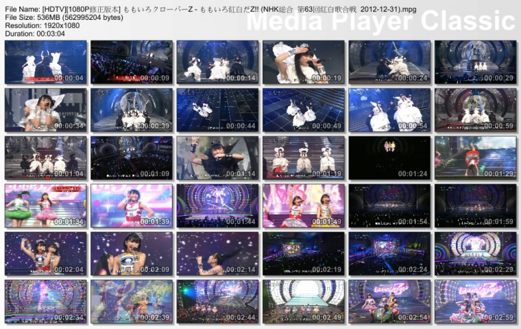[HDTV][1080P修正版本] ももいろクローバーZ - ももいろ紅白だZ!! (NHK総合  第63回紅.jpg